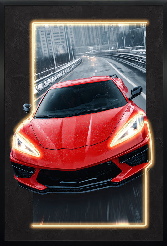 Redline Rush LED paveikslas – nuotrauka 2
