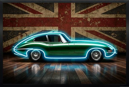 British Racing Green LED paveikslas – nuotrauka 2