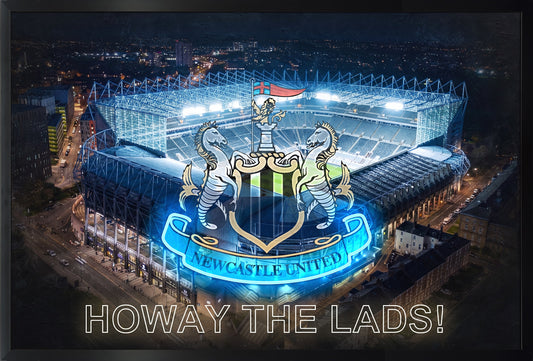Newcastle United LED paveikslas – nuotrauka 2