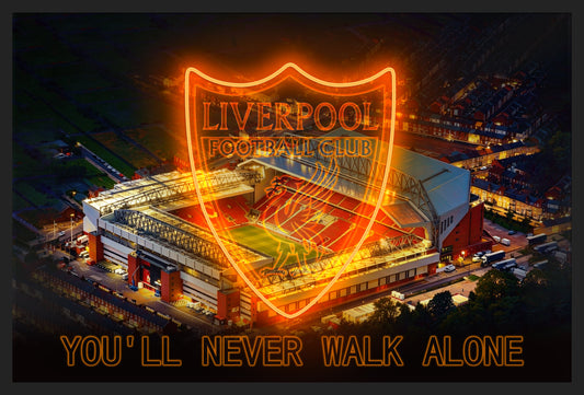 Liverpool FC LED paveikslas – nuotrauka 2