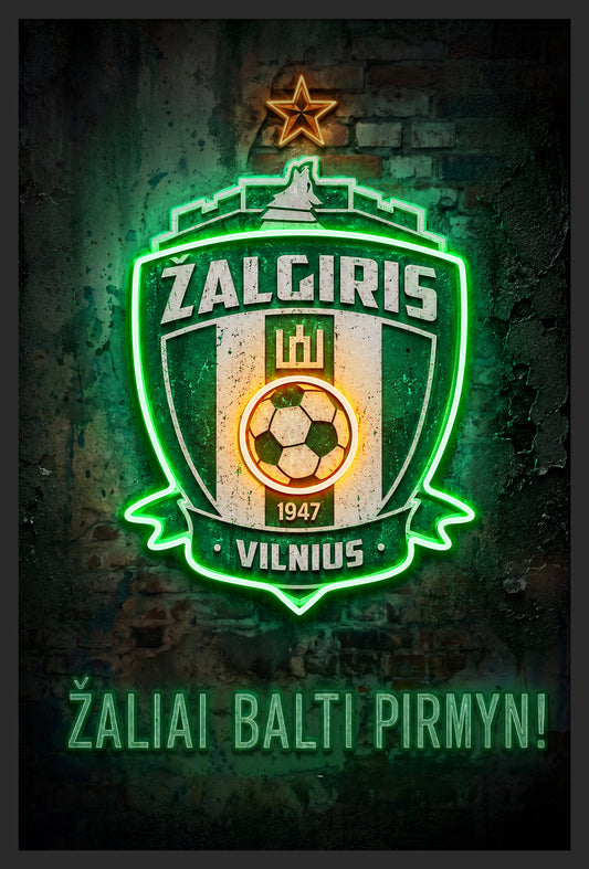 Žalgiris Vilnius LED paveikslas – nuotrauka 2