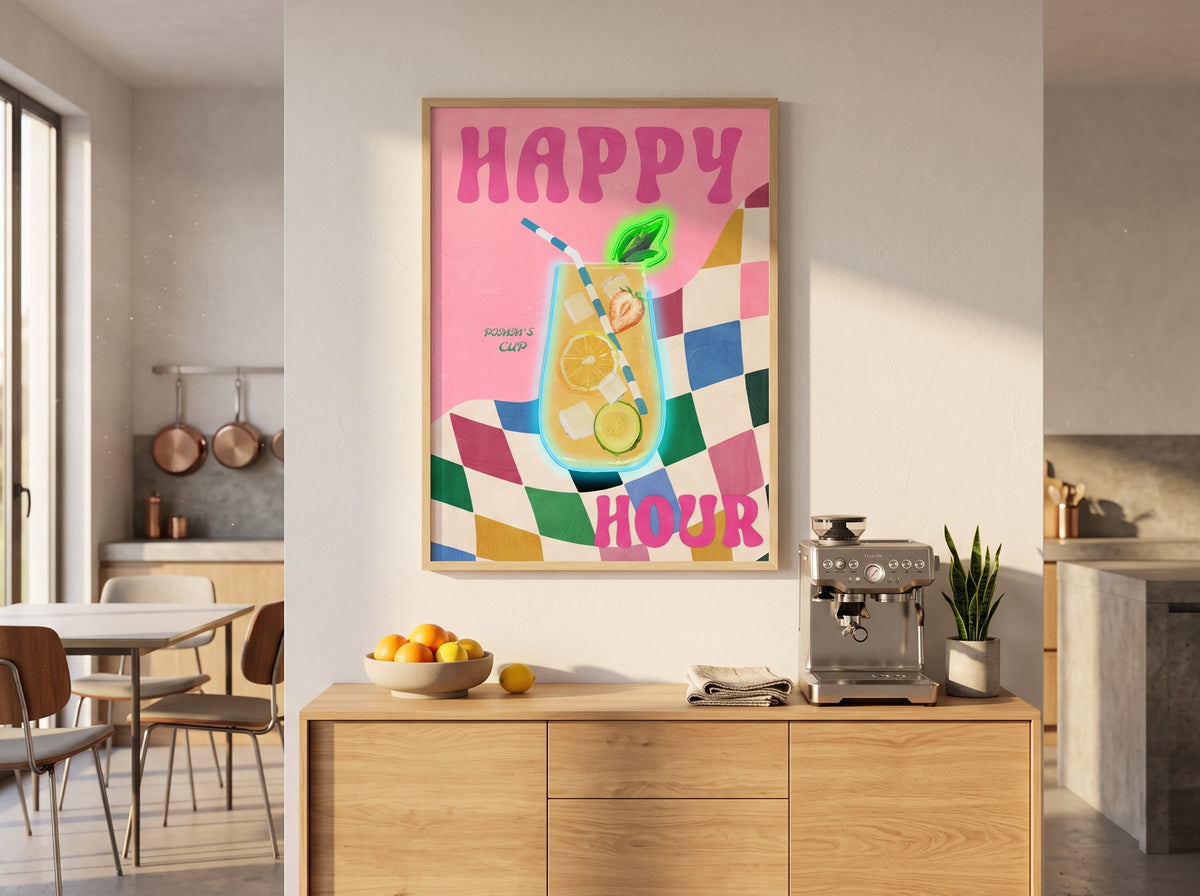 Happy Hour LED paveikslas – nuotrauka 8