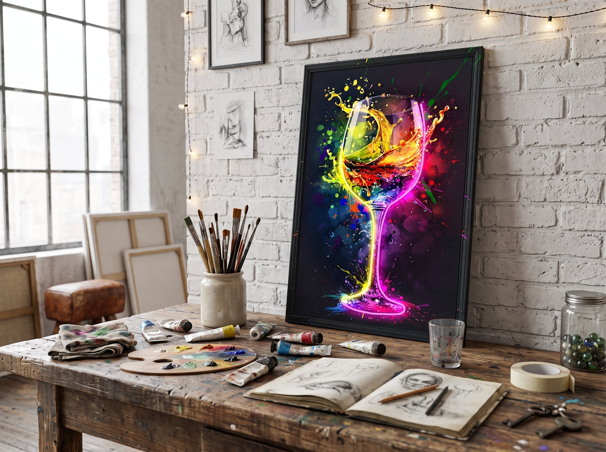 Liquid Colour LED paveikslas – nuotrauka 8