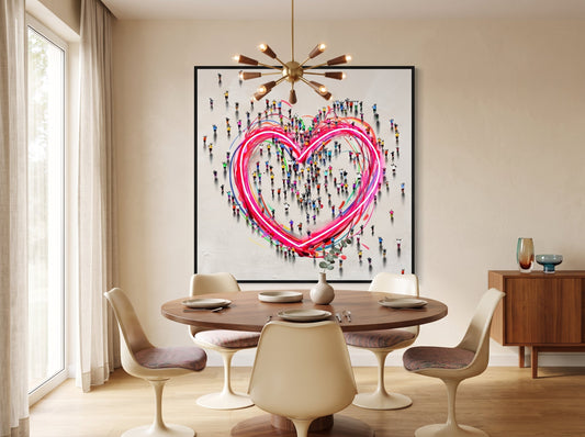Together in Love LED paveikslas – nuotrauka 2