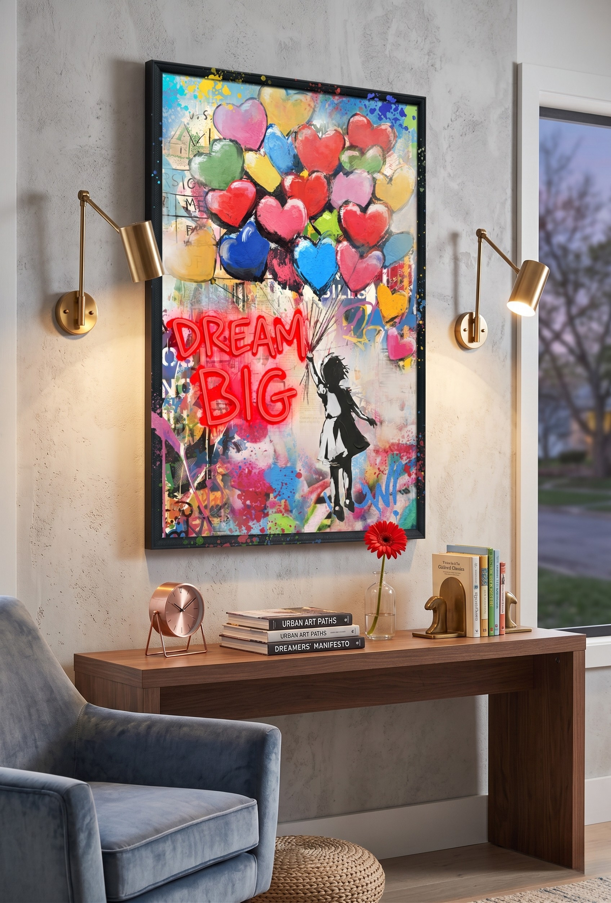 Dream Big LED paveikslas – nuotrauka 8