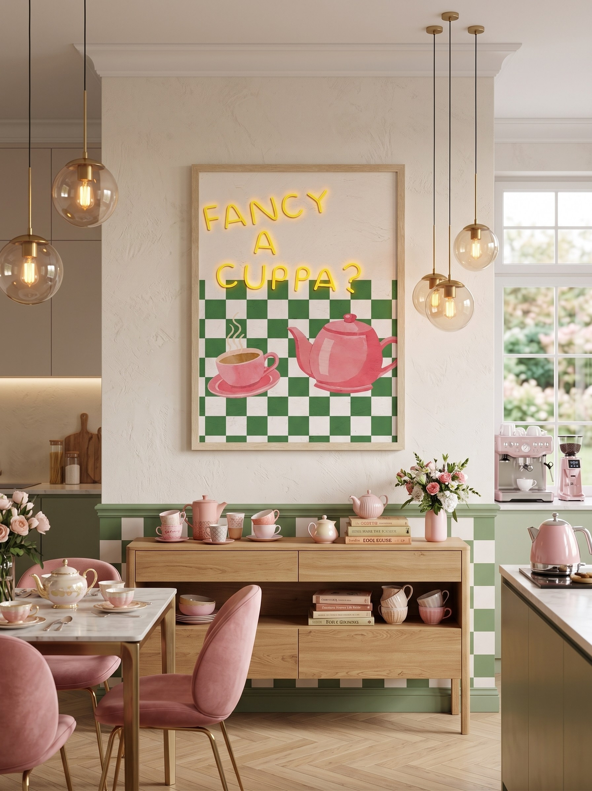 Fancy A Cuppa LED paveikslas – nuotrauka 8