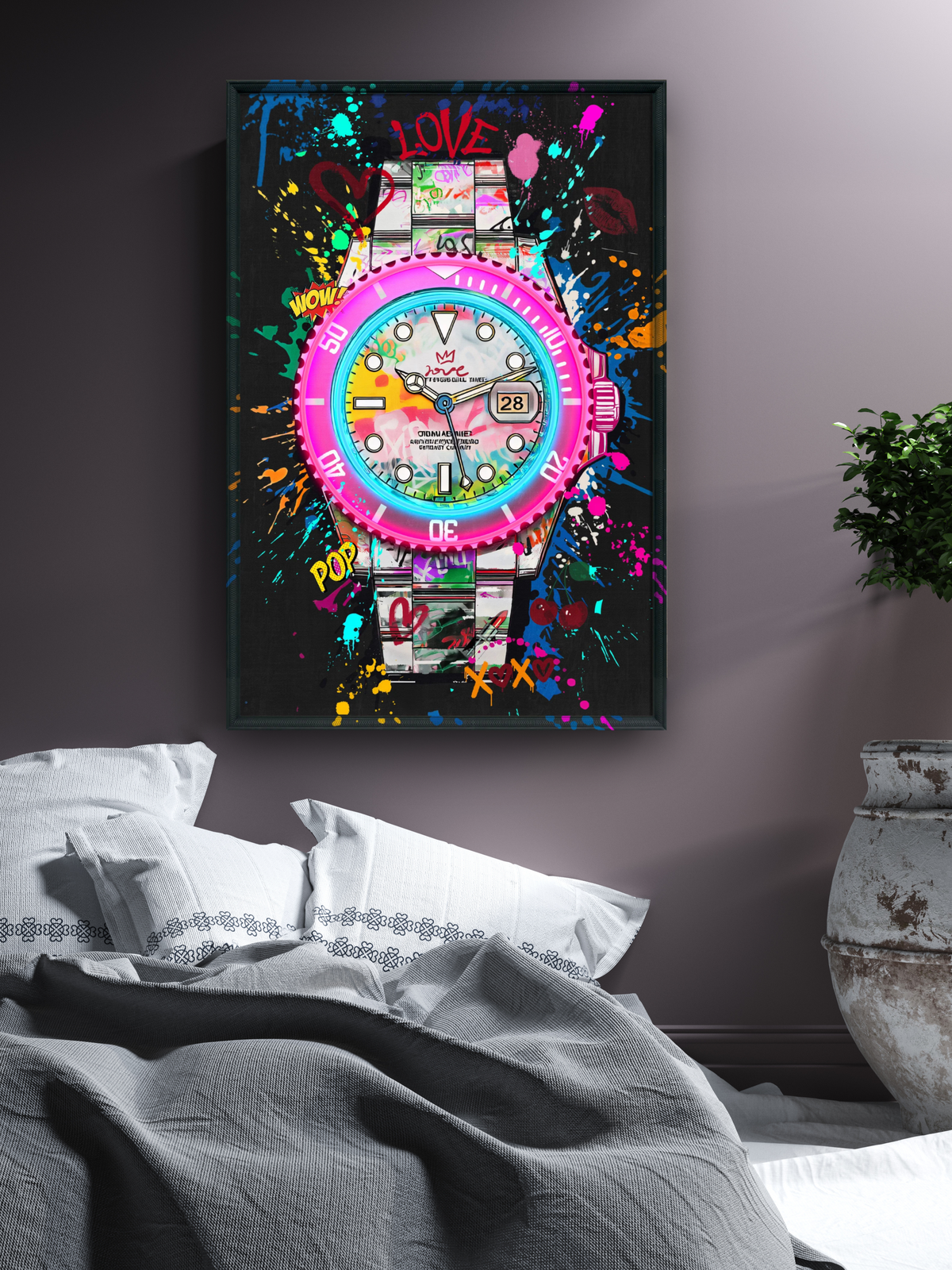 Pop Love LED paveikslas – nuotrauka 8