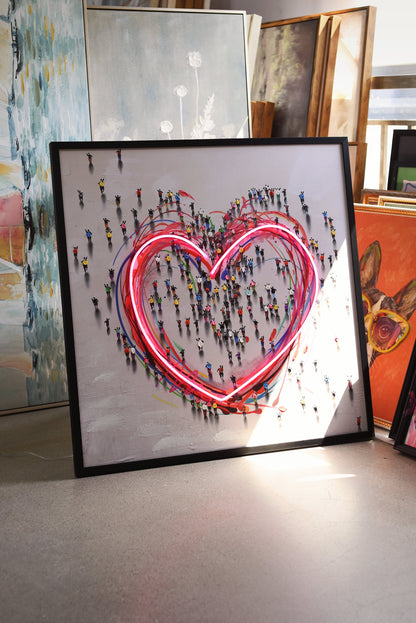 Together in Love LED paveikslas – nuotrauka 6