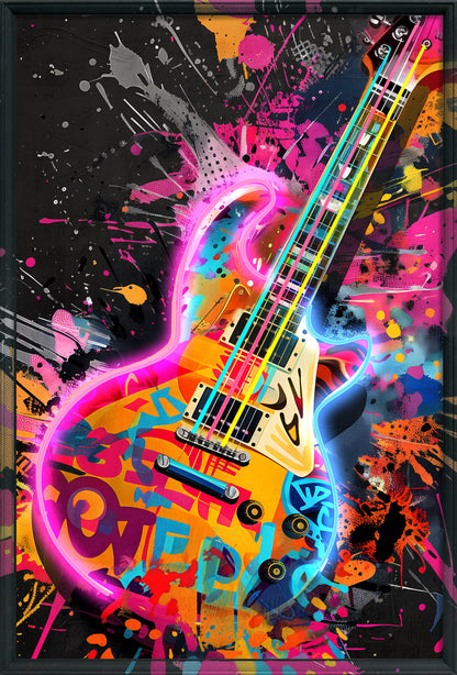 Electric Rhythm LED paveikslas – nuotrauka 3