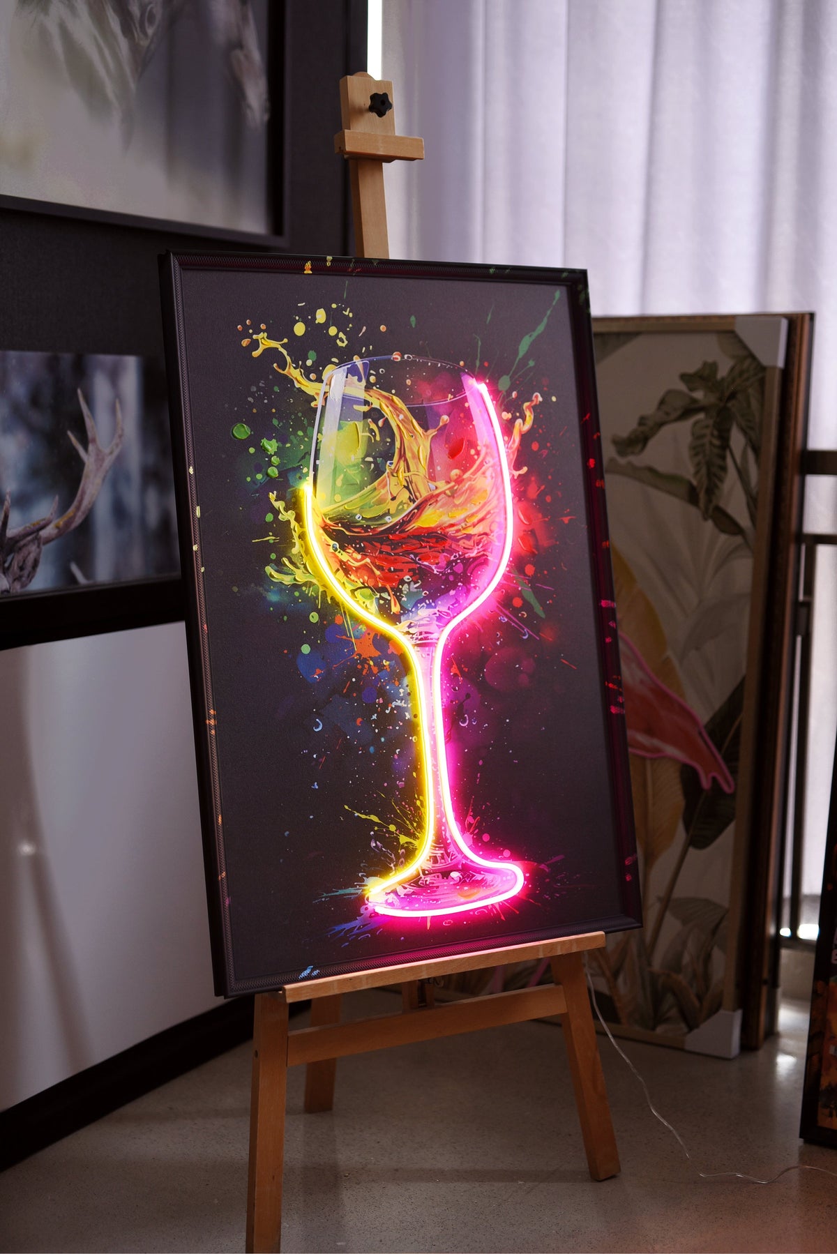 Liquid Colour LED paveikslas – nuotrauka 3