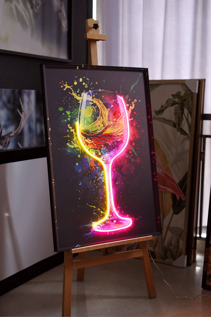 Liquid Colour LED paveikslas – nuotrauka 3