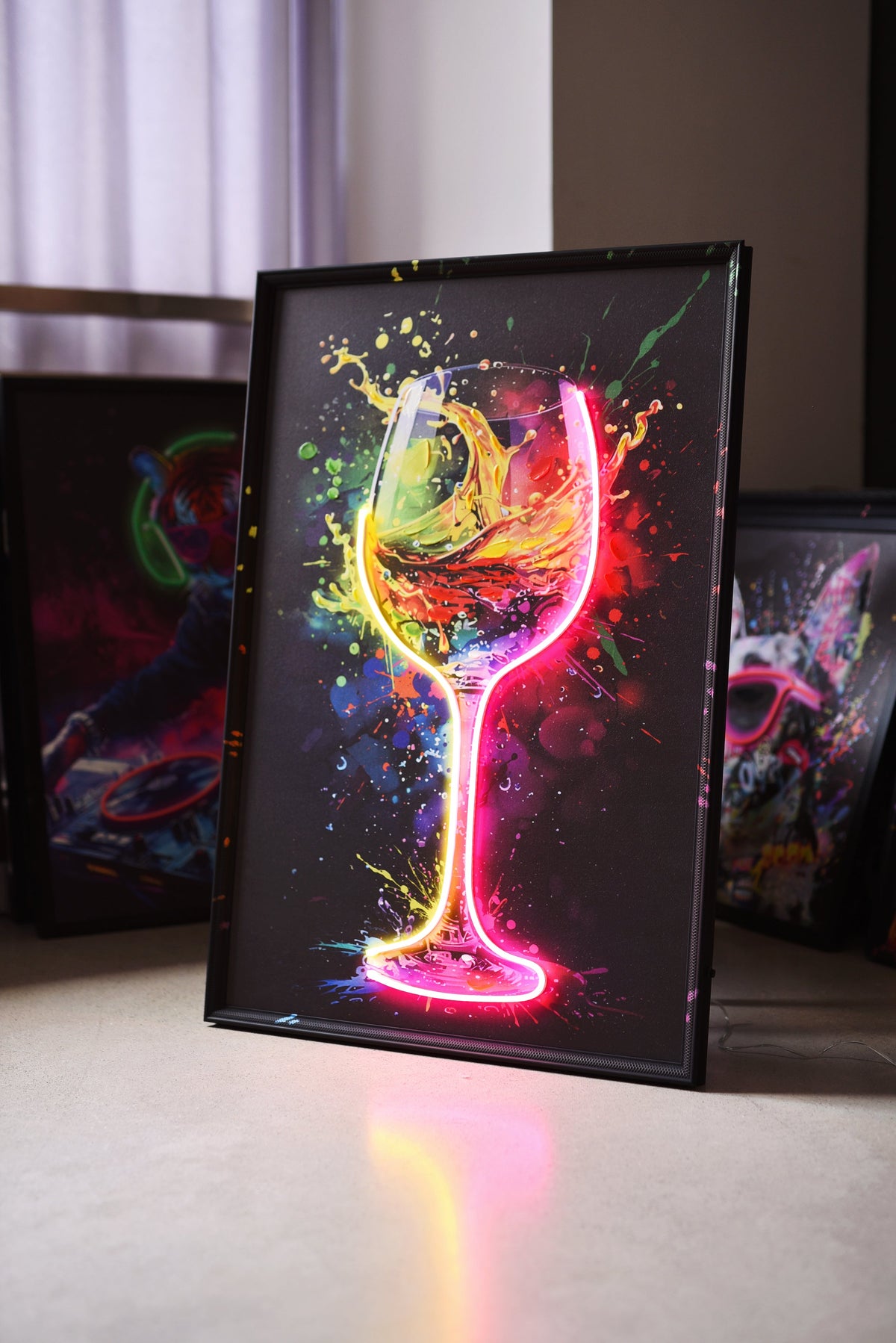 Liquid Colour LED paveikslas – nuotrauka 5