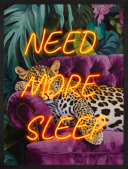 Need More Sleep LED paveikslas – nuotrauka 2