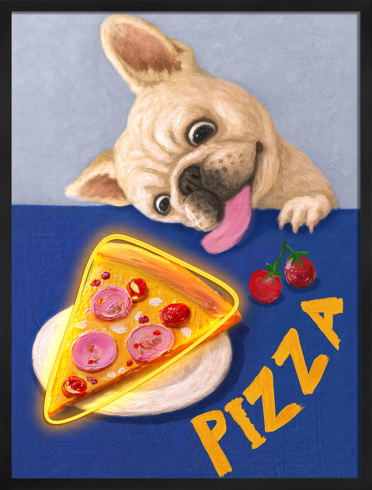Pizza Please LED paveikslas – nuotrauka 2