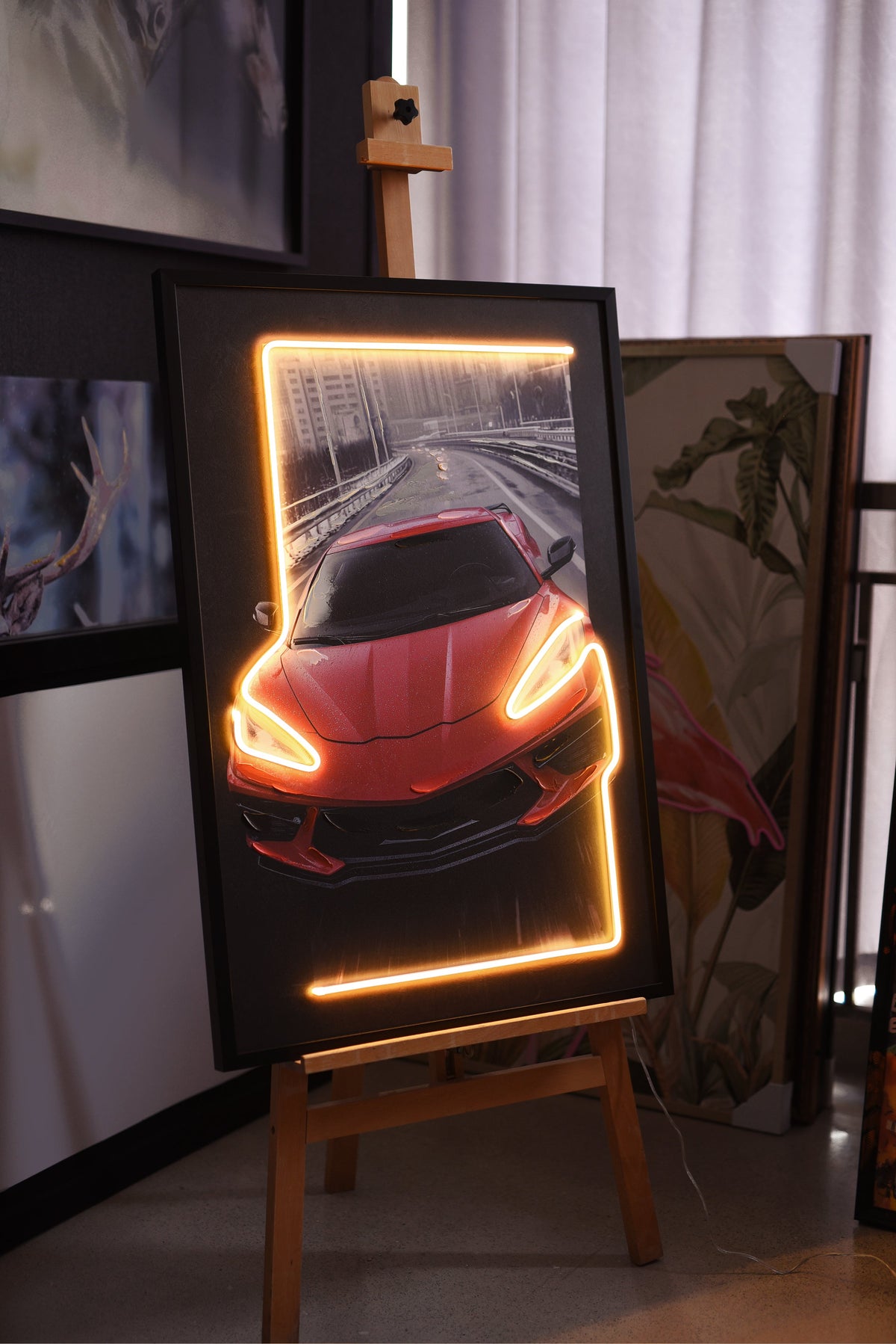 Redline Rush LED paveikslas – nuotrauka 5
