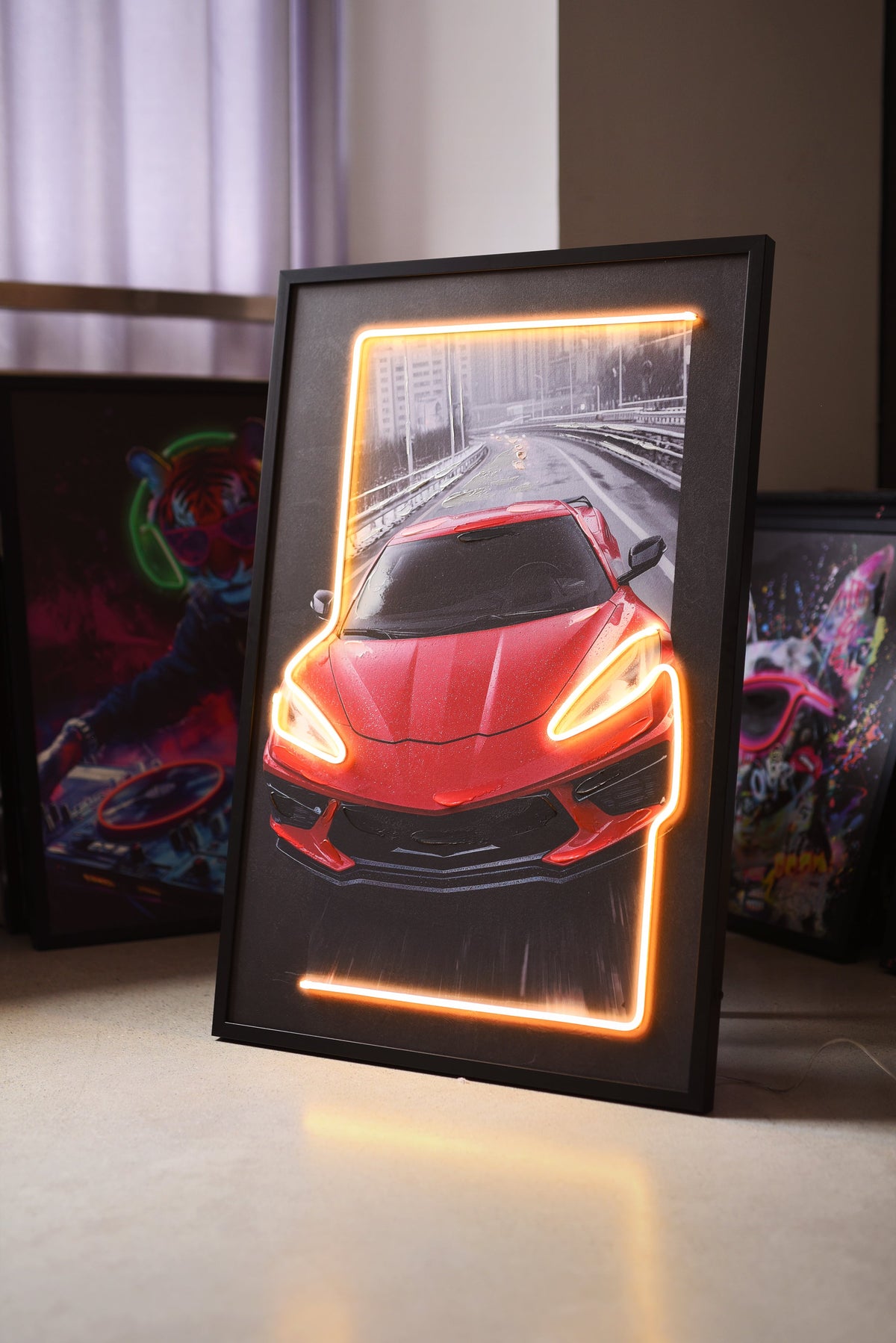 Redline Rush LED paveikslas – nuotrauka 3