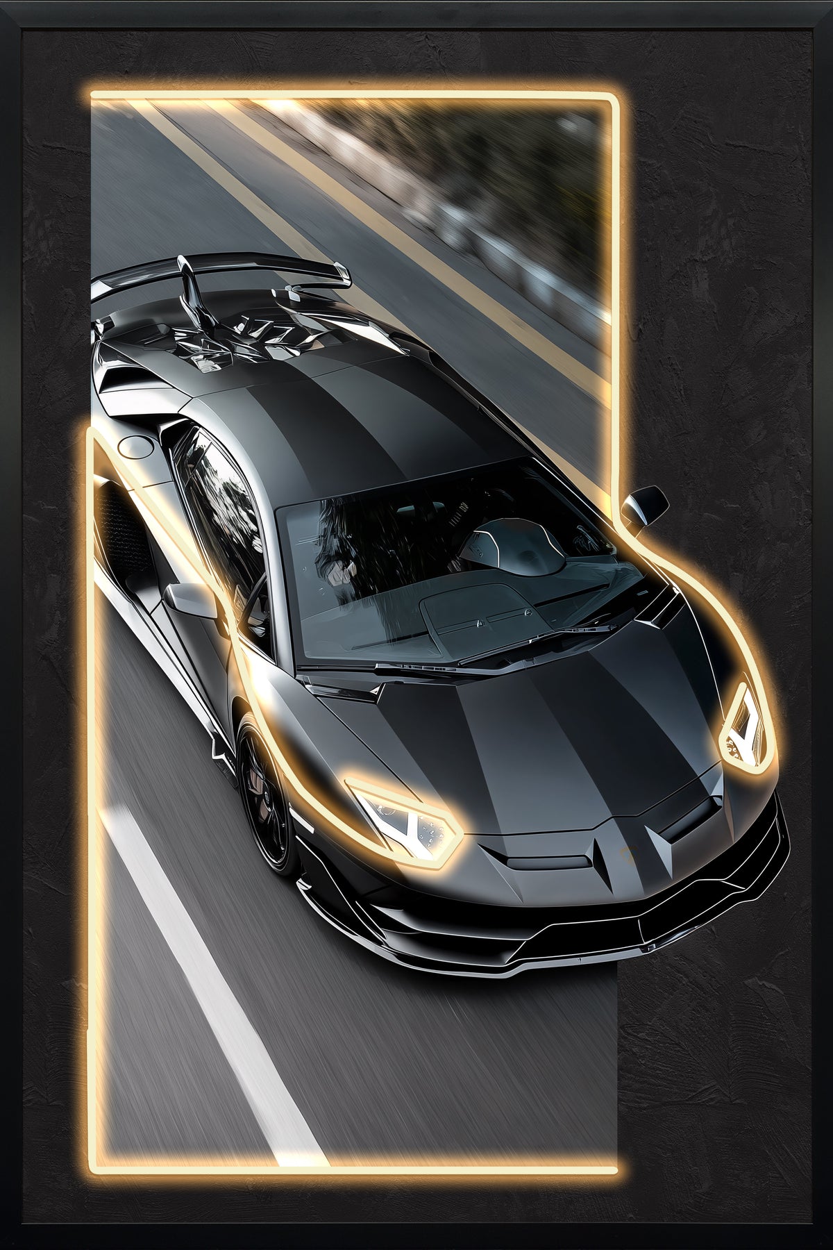 Midnight Velocity LED paveikslas – nuotrauka 2