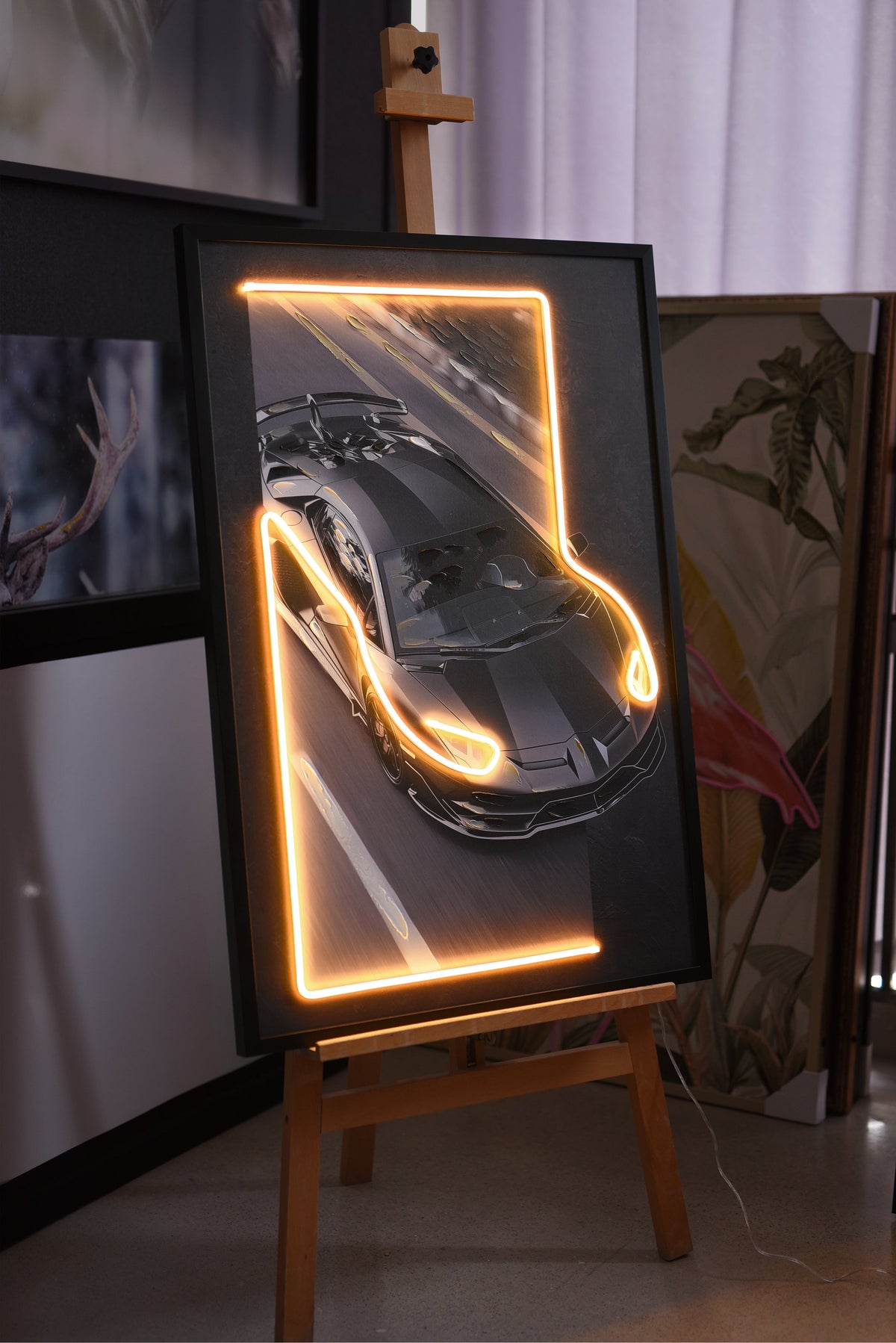 Midnight Velocity LED paveikslas – nuotrauka 3