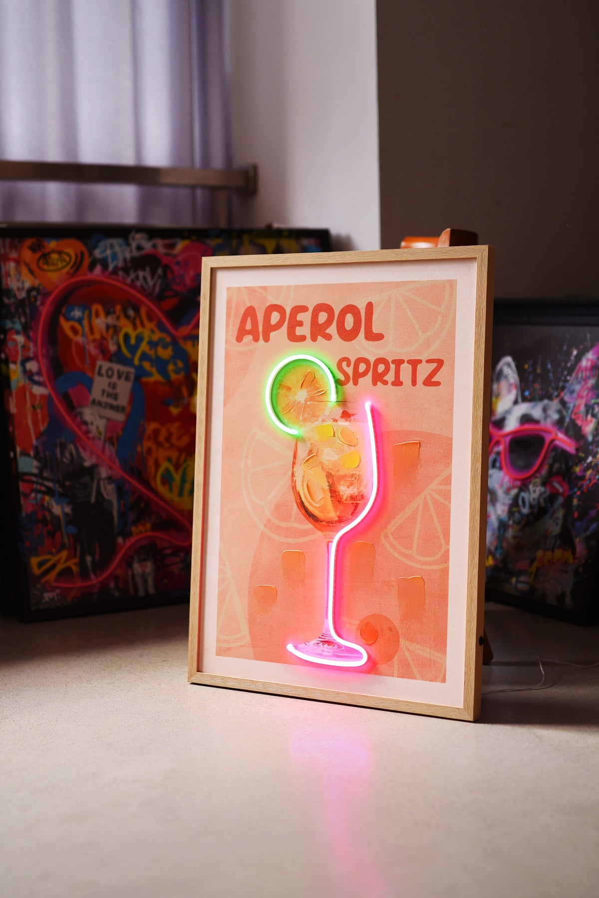 Aperol Spritz LED paveikslas – nuotrauka 5