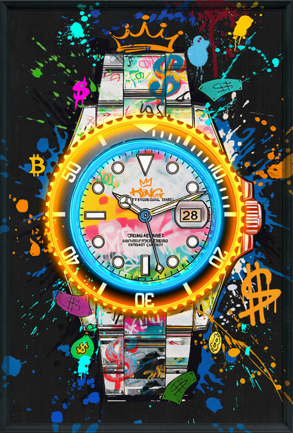 Luxury Time LED paveikslas – nuotrauka 3