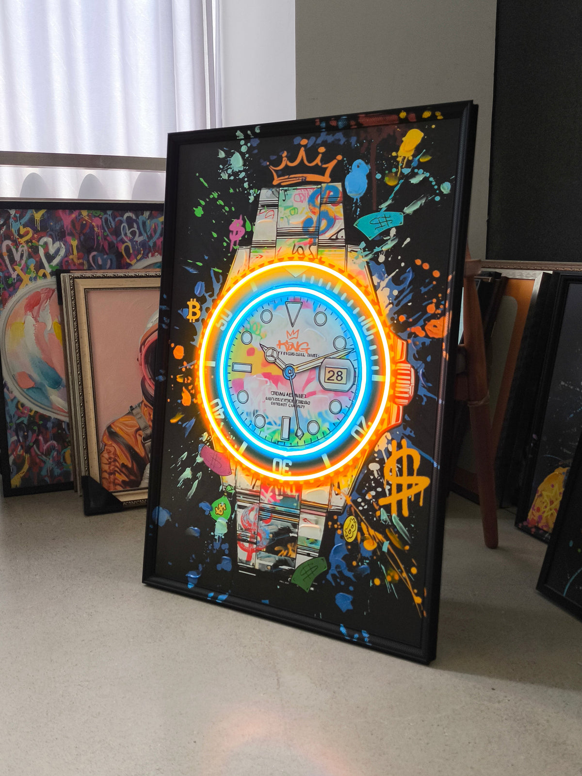 Luxury Time LED paveikslas – nuotrauka 4