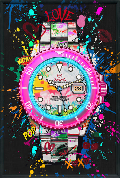 Pop Love LED paveikslas – nuotrauka 3