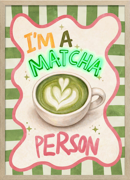 Matcha Person LED paveikslas – nuotrauka 2