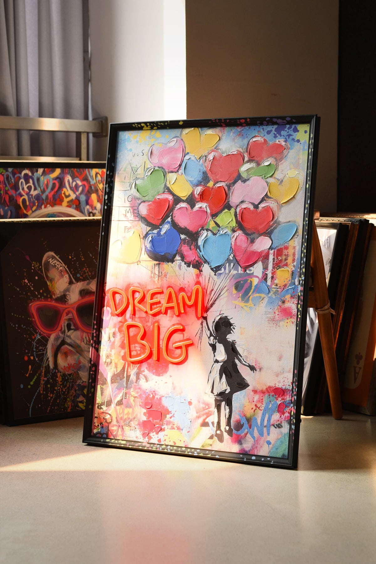 Dream Big LED paveikslas – nuotrauka 4