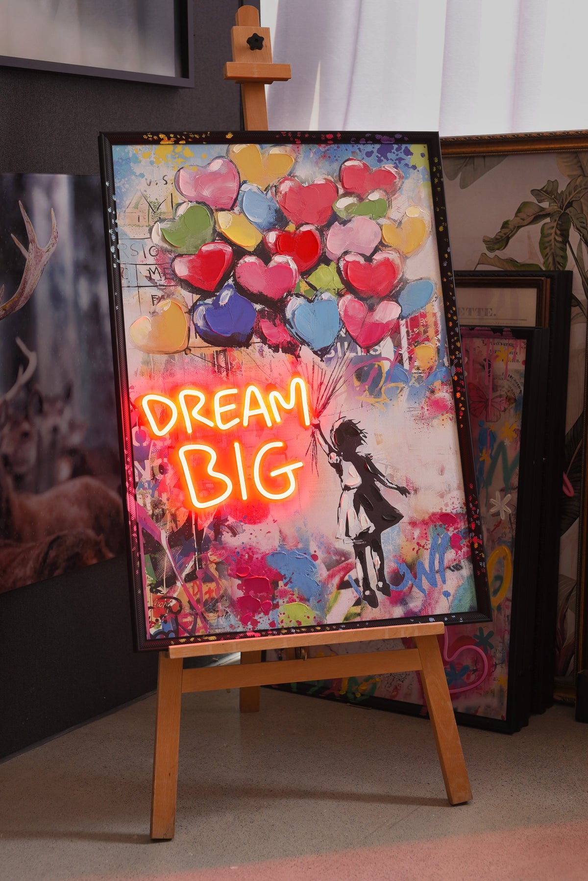 Dream Big LED paveikslas – nuotrauka 6