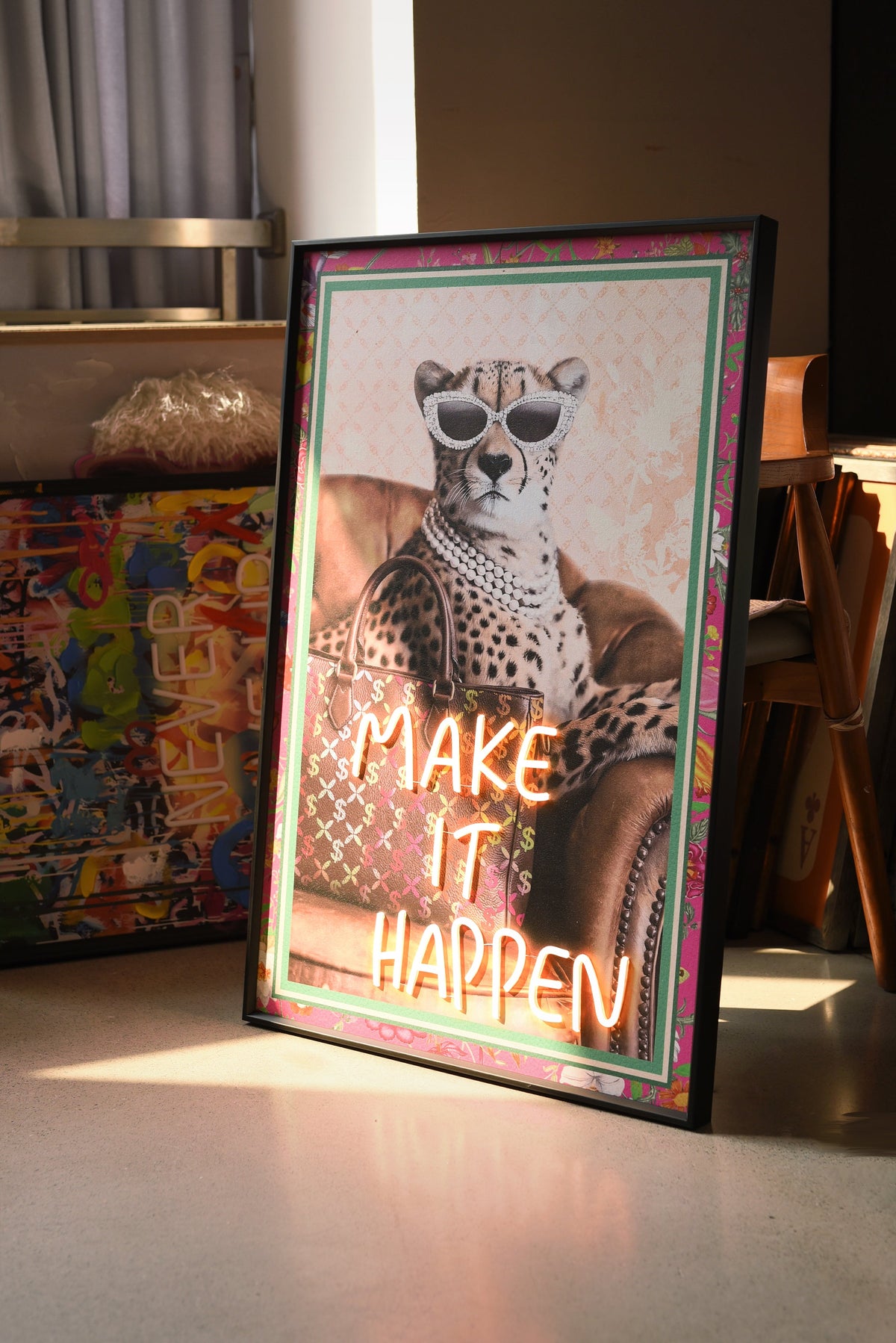 Make It Happen LED paveikslas – nuotrauka 4