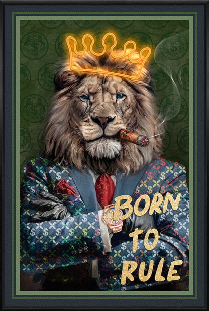 Born to Rule LED paveikslas – nuotrauka 3