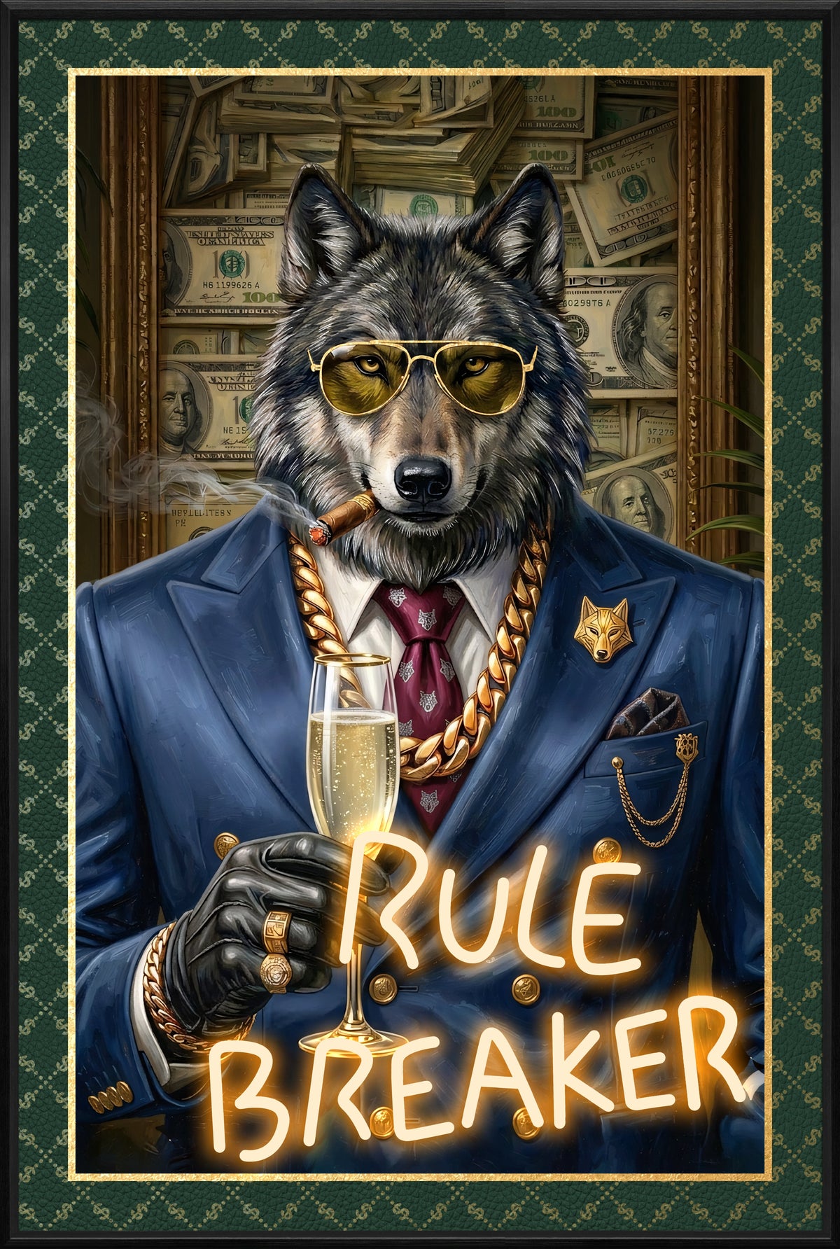 Rule Breaker LED paveikslas – nuotrauka 3