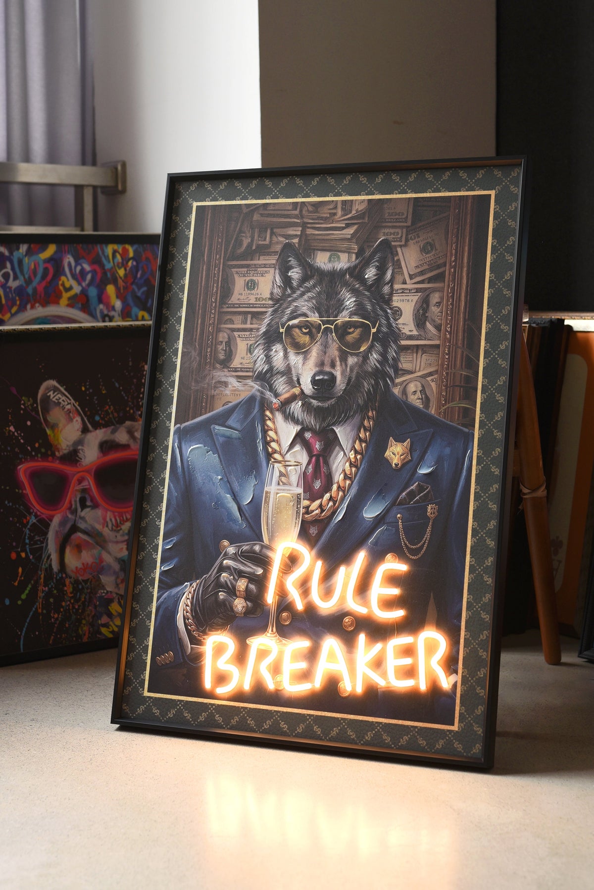 Rule Breaker LED paveikslas – nuotrauka 4