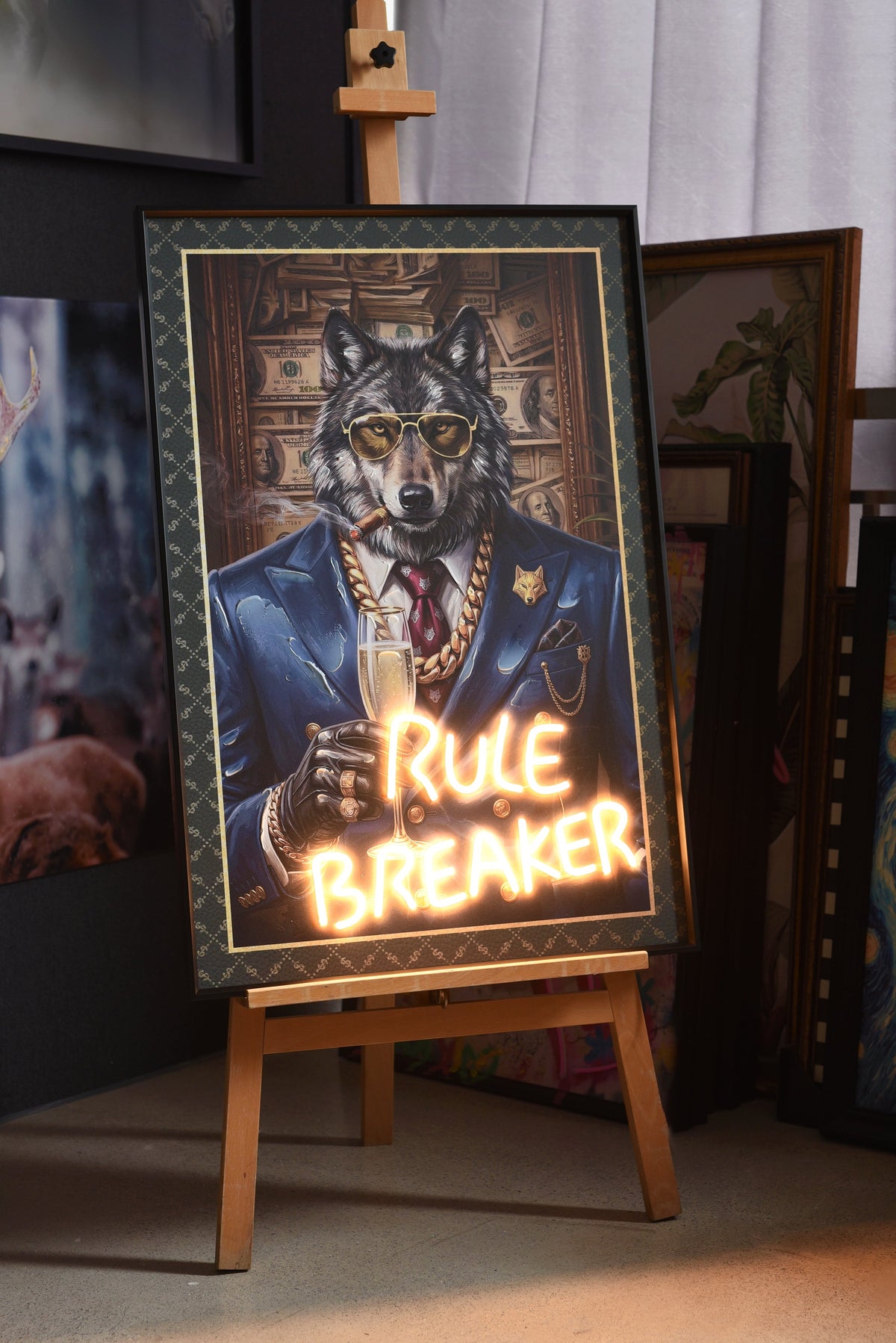 Rule Breaker LED paveikslas – nuotrauka 6