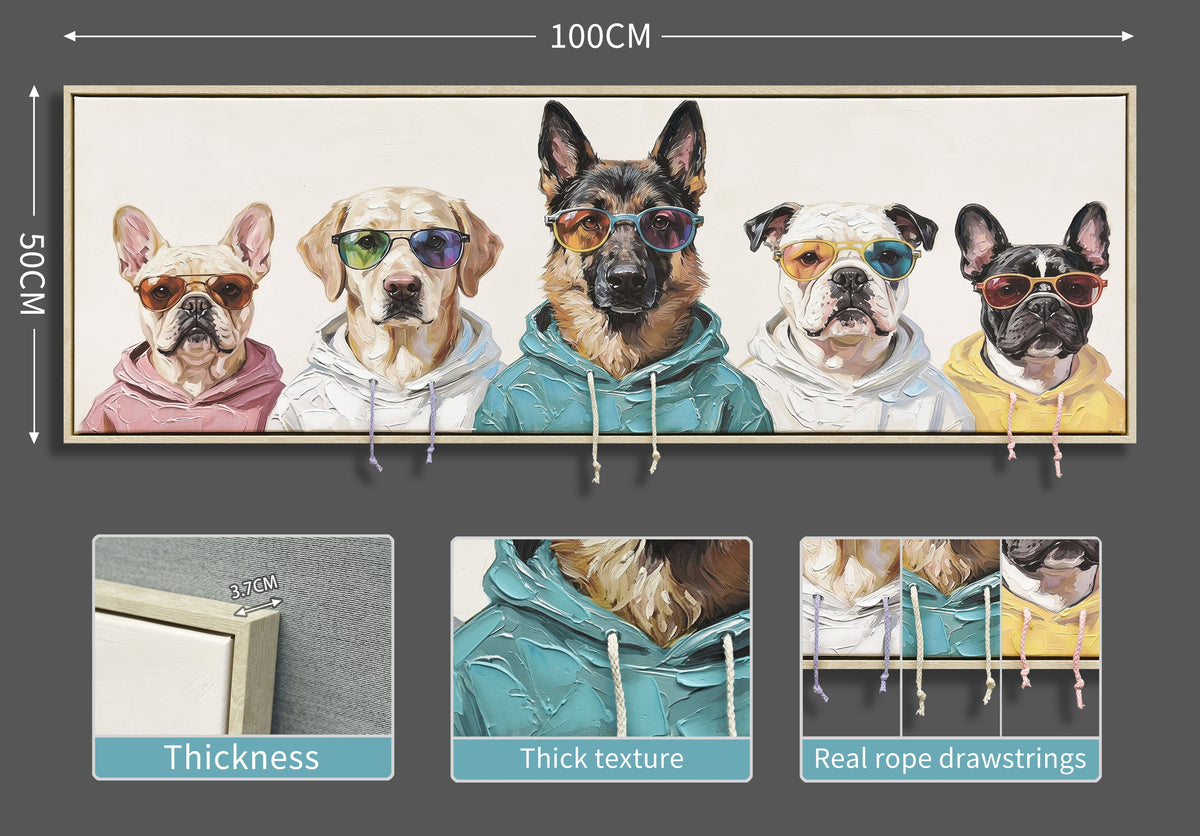 Cool Dogs Crew 3D paveikslas – nuotrauka 6