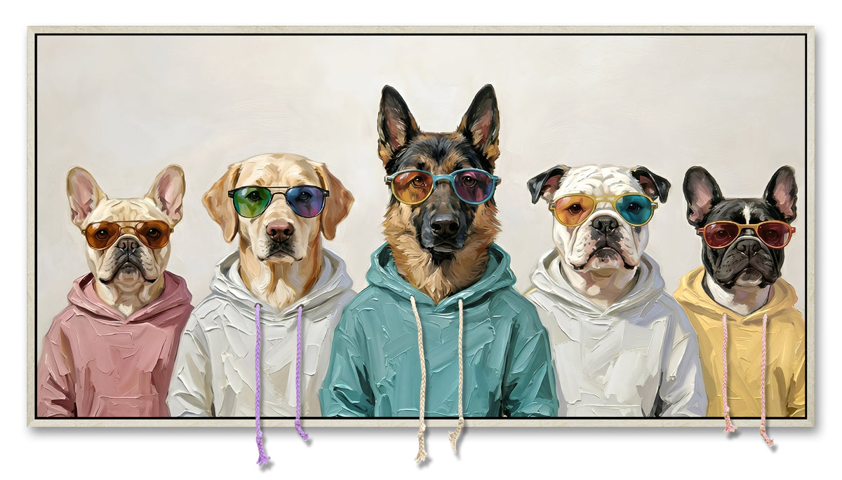 Cool Dogs Crew 3D paveikslas – nuotrauka 3