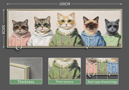 Cool Cats Crew 3D paveikslas – nuotrauka 5