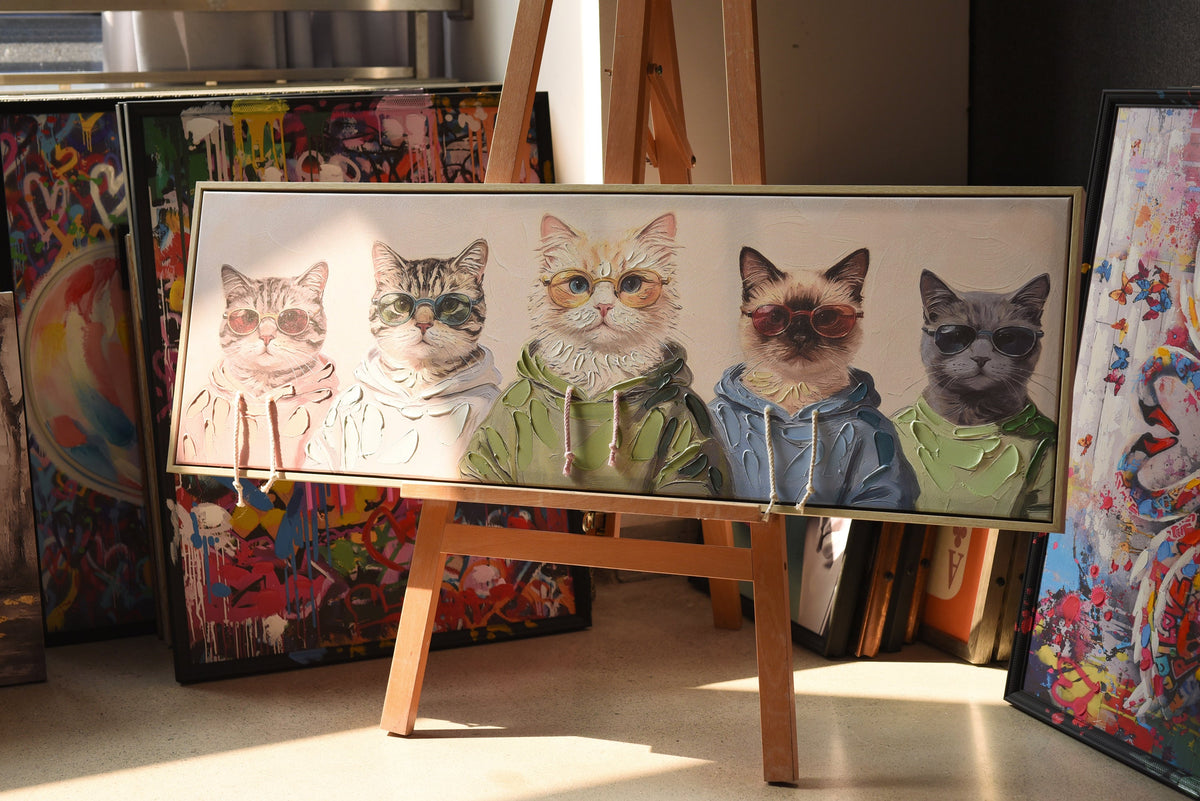 Cool Cats Crew 3D paveikslas – nuotrauka 4