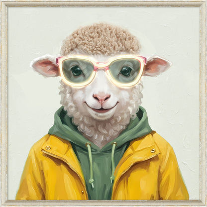 Stylish Sheep LED paveikslas – nuotrauka 3