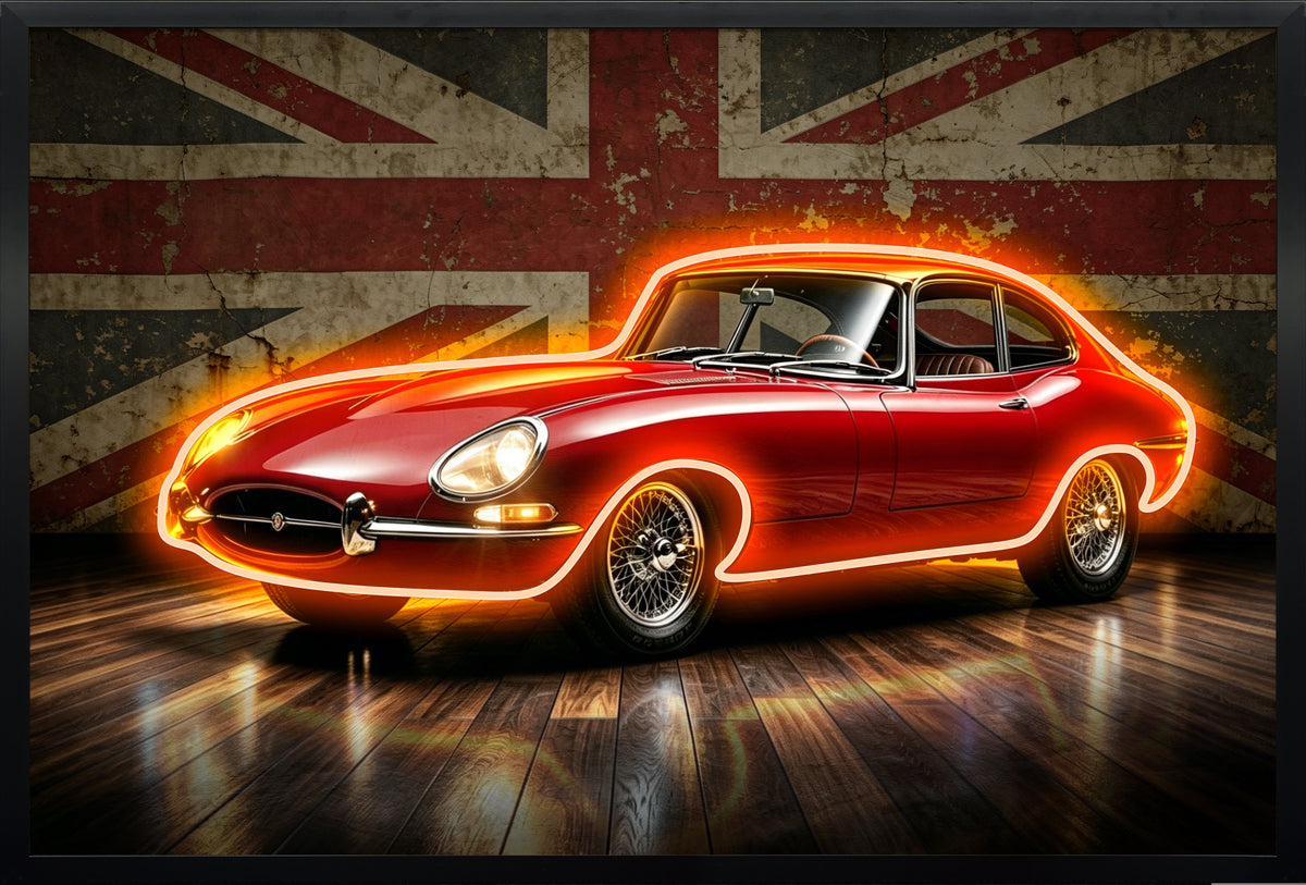 British Racing Heritage LED paveikslas – nuotrauka 2