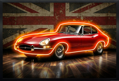British Racing Heritage LED paveikslas – nuotrauka 2