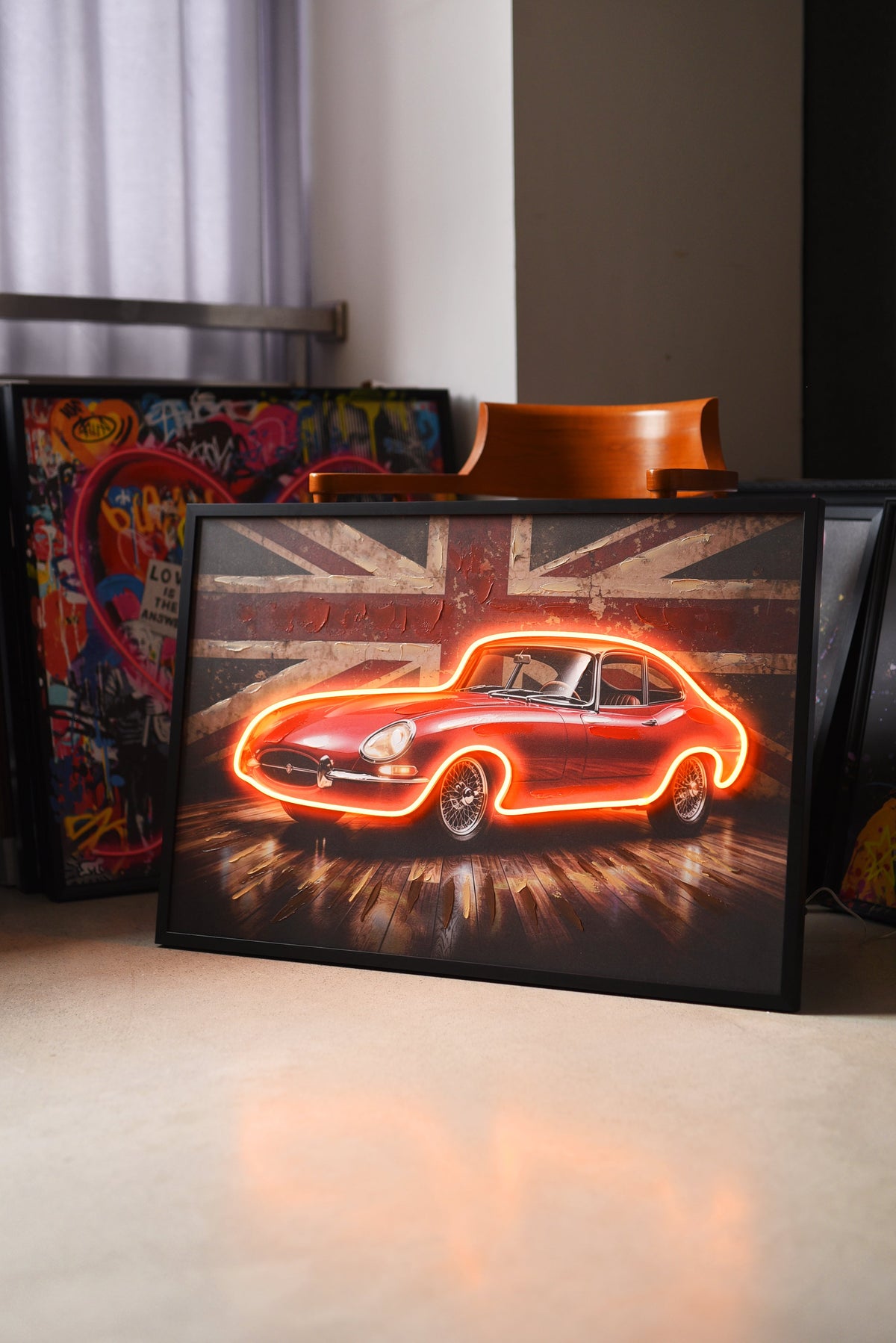 British Racing Heritage LED paveikslas – nuotrauka 3