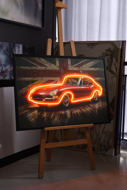 British Racing Heritage LED paveikslas – nuotrauka 5