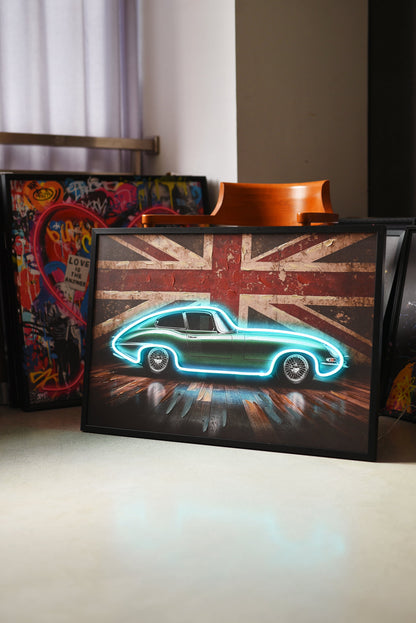 British Racing Green LED paveikslas – nuotrauka 3