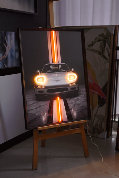 Golden Apex LED paveikslas – nuotrauka 5
