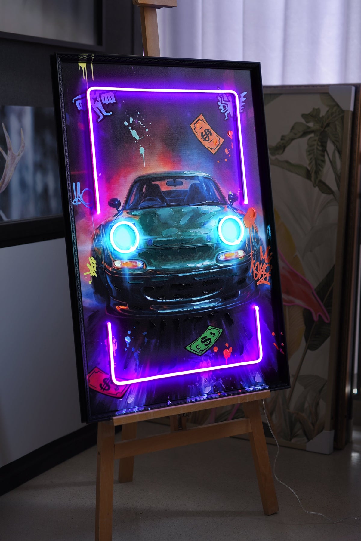 Neon Street Roadster LED paveikslas – nuotrauka 5