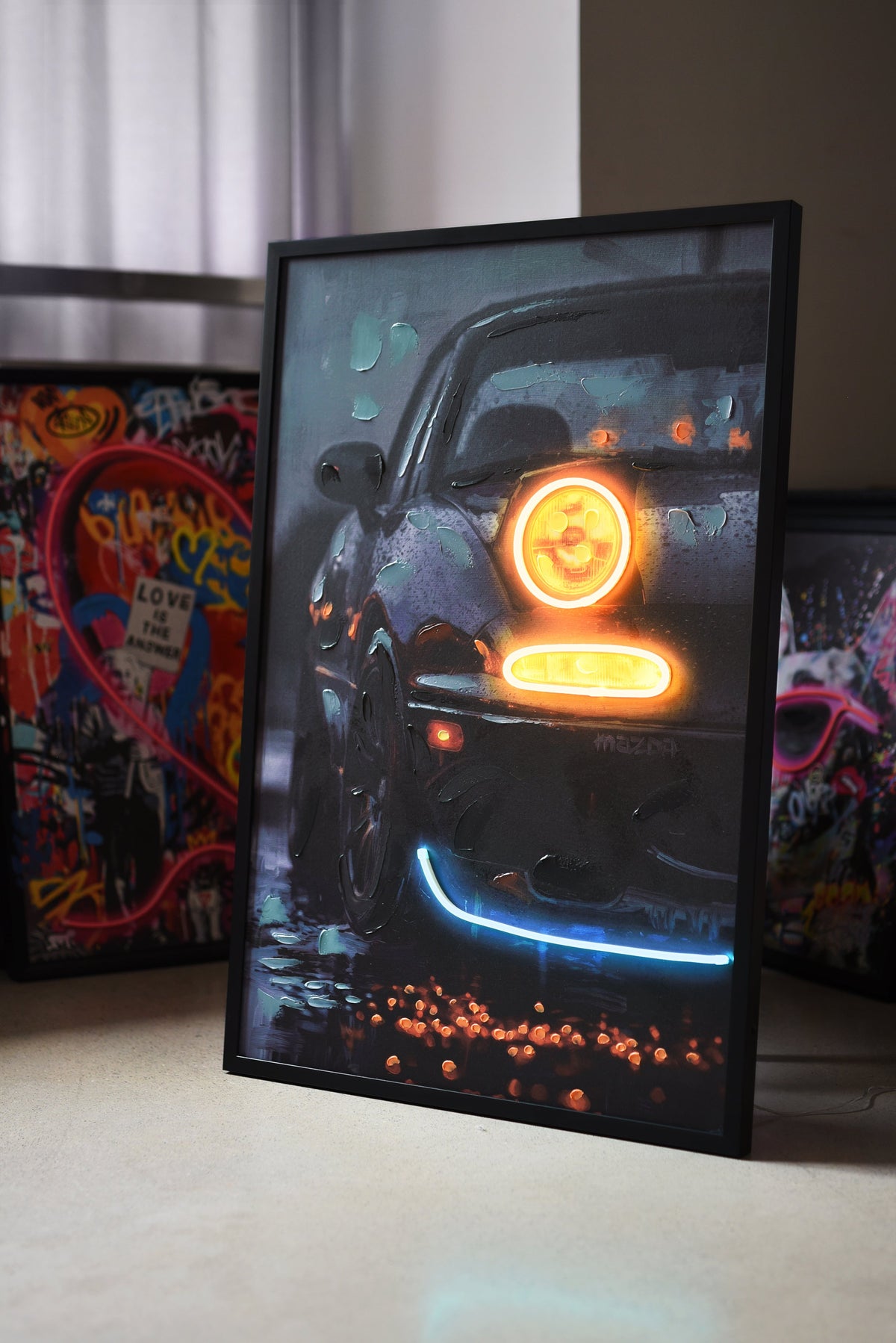 Midnight Roadster LED paveikslas – nuotrauka 3