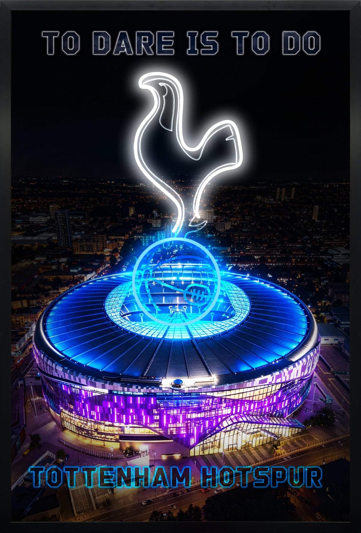 Tottenham Hotspur LED paveikslas – nuotrauka 2