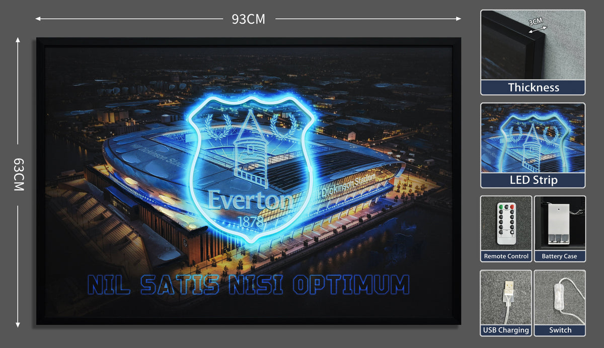 Everton LED paveikslas – nuotrauka 7