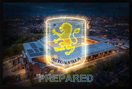 Aston Villa LED paveikslas – nuotrauka 2
